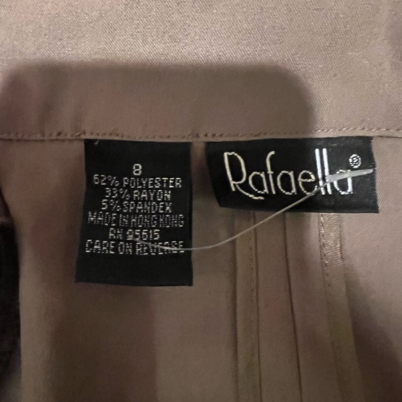 Rafaella Women’s Olive Colored Jacket Size 8 - Picture 7 of 7